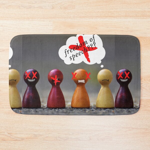 Item preview, Freedom of speech designed and sold by BespokeHut.
