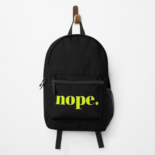 Item preview, Nope. Neon Yellow  Large Text, Neon Typography designed and sold by Gallerisa.