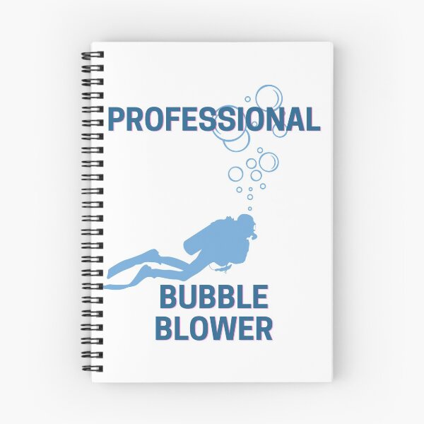 Item preview, Scuba diver blowing bubbles designed and sold by OM-Merchandise.