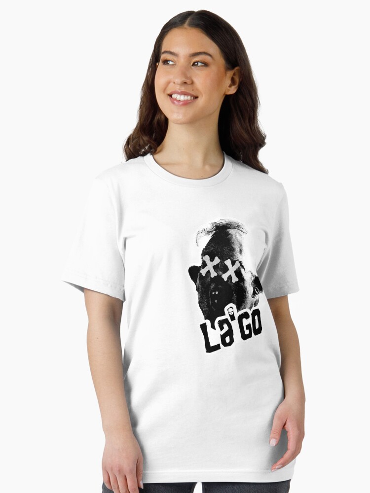 Thumbnail 2 of 7, Essential T-Shirt, Sloth loves La'go designed and sold by LagoLiverpool.