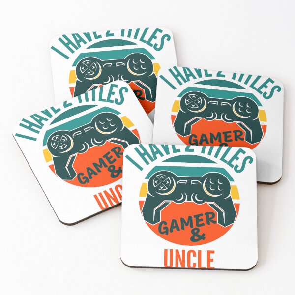 Item preview, Retro I Have 2 Titles Uncle  And Gamer designed and sold by gthylla.