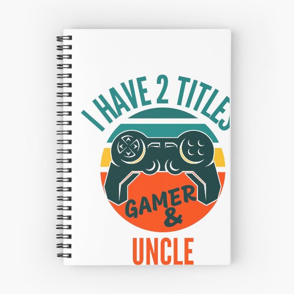 Item preview, Retro I Have 2 Titles Uncle  And Gamer designed and sold by gthylla.