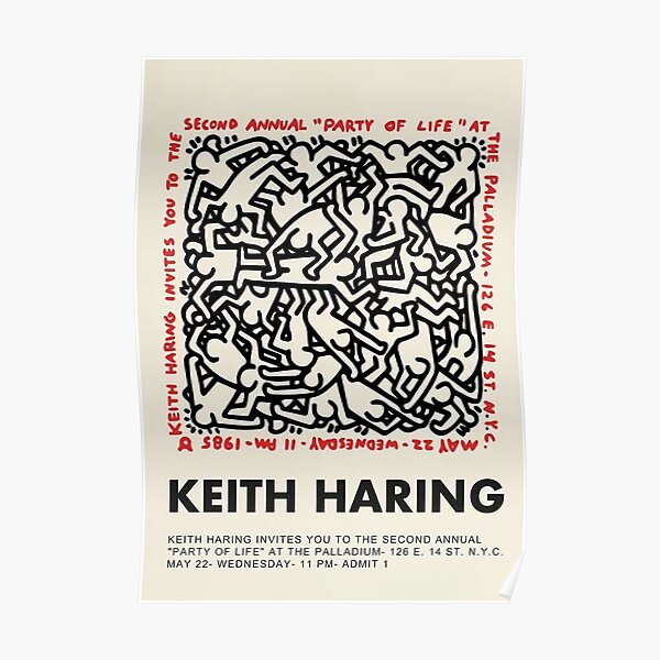 Party Of Life | Keith Poster