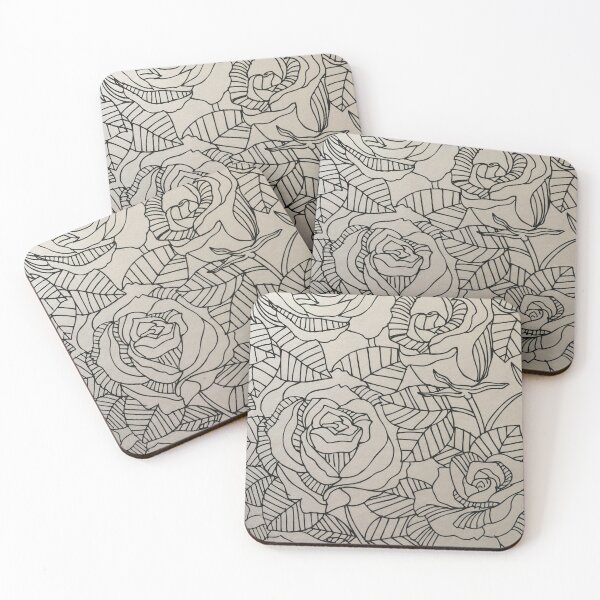Item preview, Vintage Roses (black and white)  designed and sold by T1D4ever.
