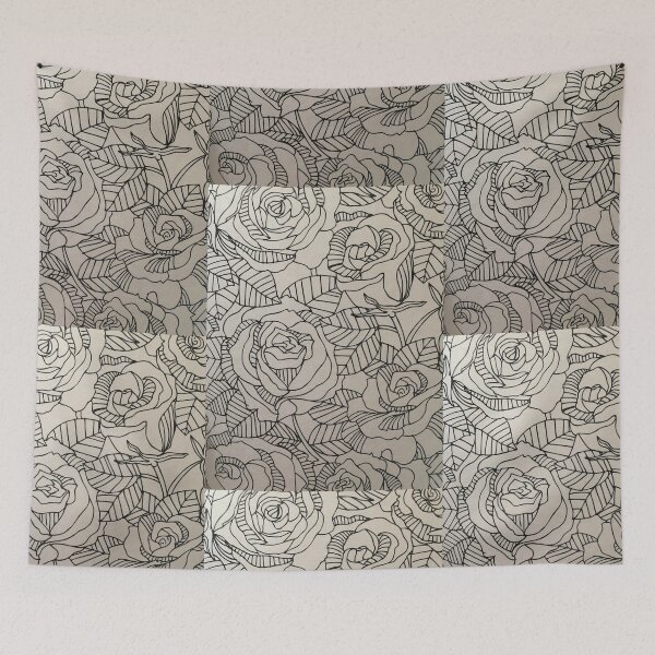 Item preview, Vintage Roses (black and white)  designed and sold by T1D4ever.