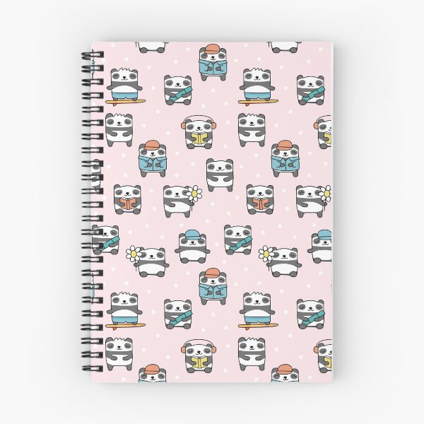 Item preview, Cute Pandas - pink designed and sold by littlearrow.