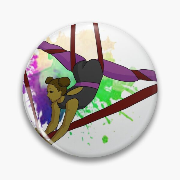 Item preview, aerial silks watercolor designed and sold by toxicallycat.