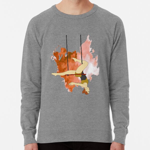 trapeze watercolor Lightweight Sweatshirt