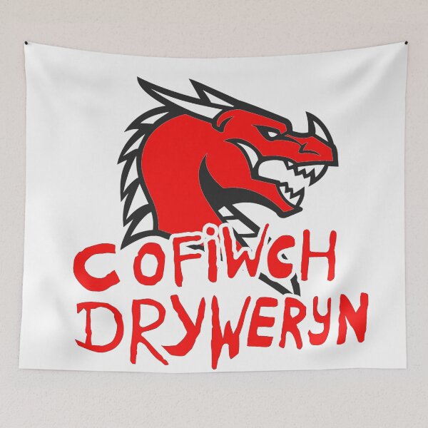 Item preview, Cofiwch Dryweryn Dragon designed and sold by curiouschimp.