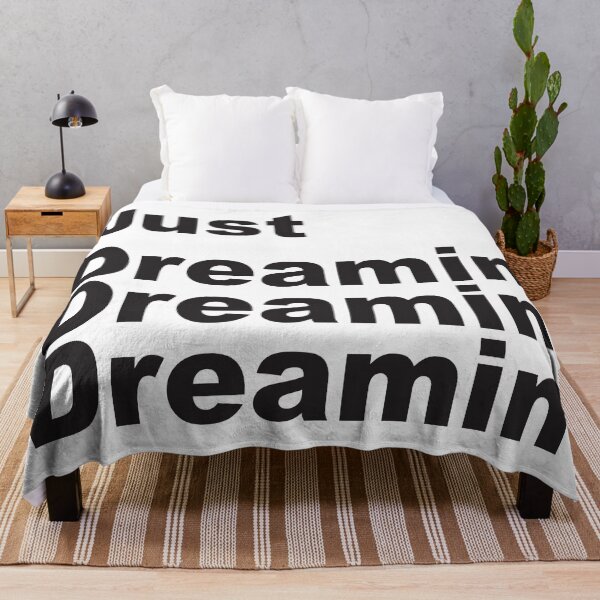 Item preview, Just Dreamin - texto negro genial designed and sold by TJays.
