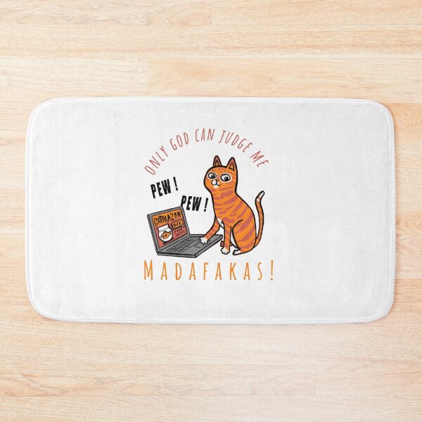 Item preview, only god can judge me MADAFAKAS! designed and sold by Ssilky.