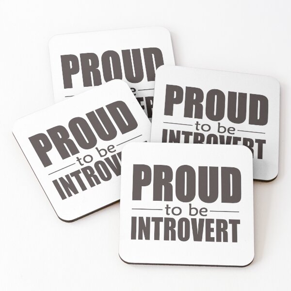 Item preview, Proud to be Introvert designed and sold by Junasaji.
