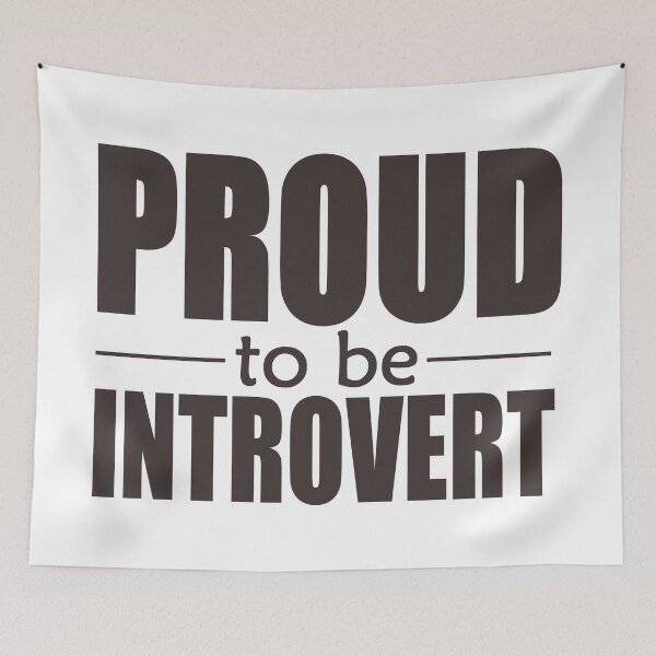Item preview, Proud to be Introvert designed and sold by Junasaji.