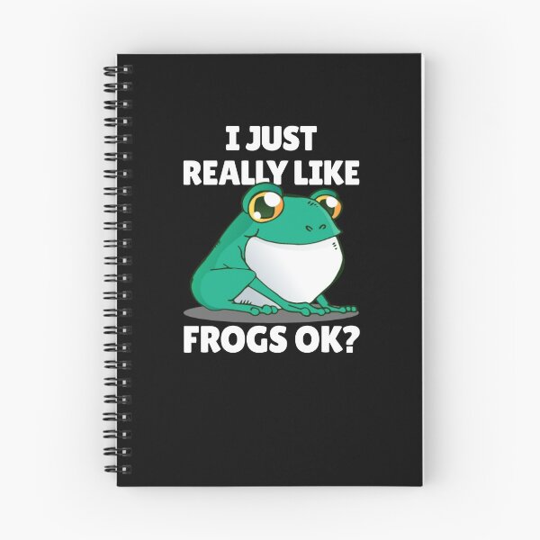 Item preview, I Just Really Like Frogs OK? Herpetology Toad Frog Lover Gear designed and sold by DynamicDesign.