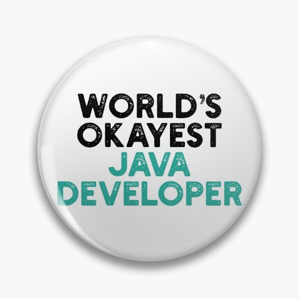 Item preview, World's Okayest Java Developer designed and sold by Tech-e-Tees.