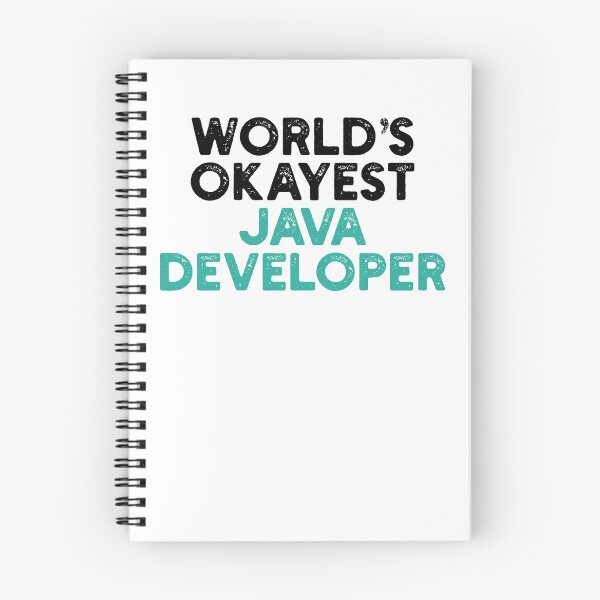Item preview, World's Okayest Java Developer designed and sold by Tech-e-Tees.