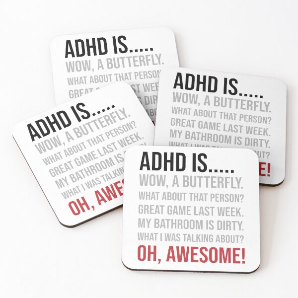 Item preview, ADHD is awesome designed and sold by Glstudio.