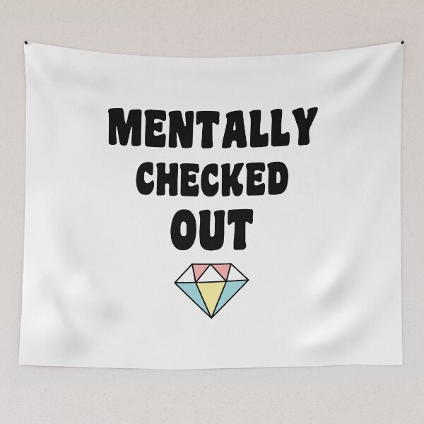 Item preview, Mentally Checked Out Classic T-shirt Funny Llama Essential T-shirt designed and sold by Achrafilla1.