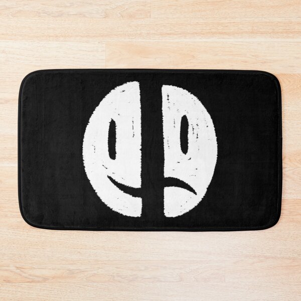 Item preview, happy/sad face smiley aesthetic white designed and sold by --Camiila--.