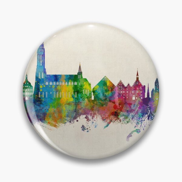 Item preview, Ulm Germany Skyline designed and sold by ArtPrints.
