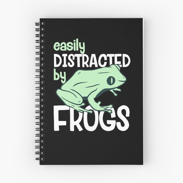 Item preview, Easily Distracted by Frogs Herpetology Toad Tree Frog Lover Gear designed and sold by DynamicDesign.
