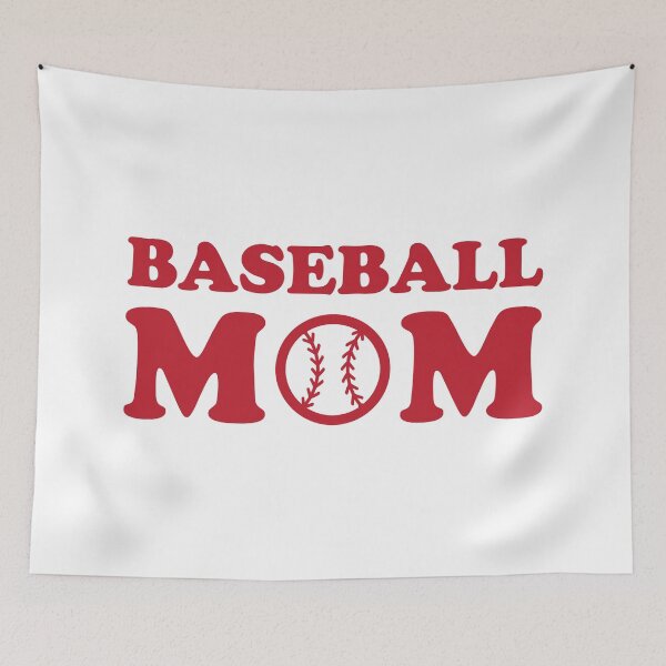 Item preview, Baseball Mom Red designed and sold by cmd-art.