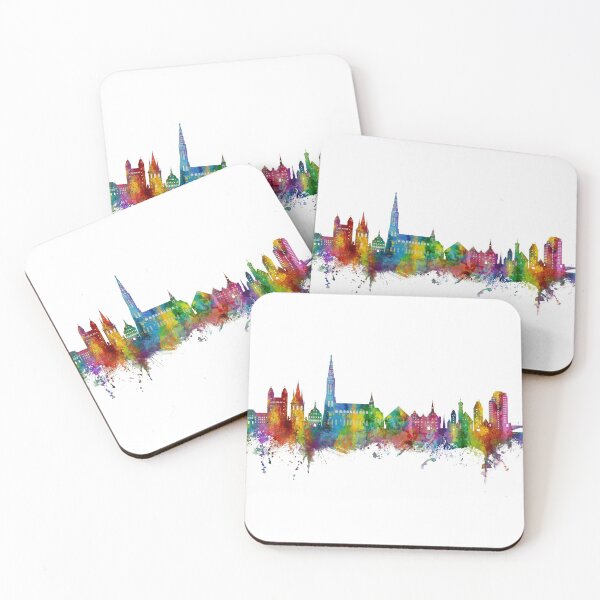 Item preview, Ulm Germany Skyline designed and sold by ArtPrints.