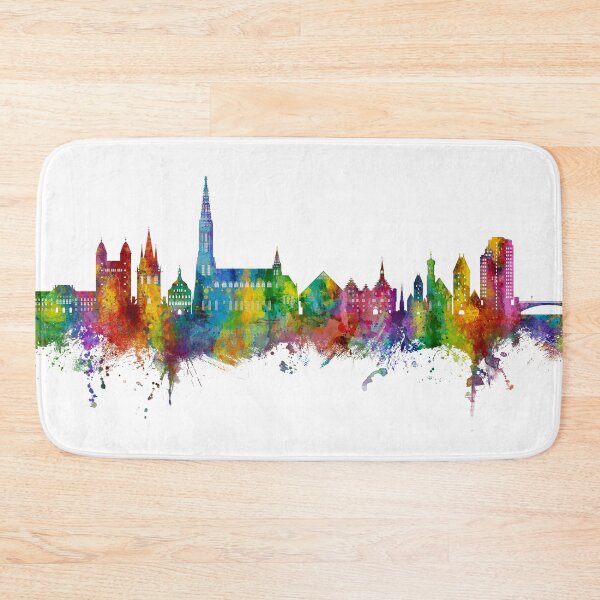 Item preview, Ulm Germany Skyline designed and sold by ArtPrints.