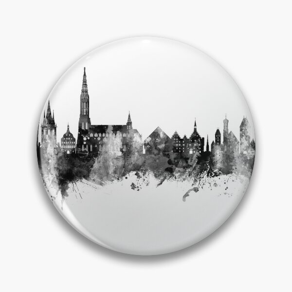 Item preview, Ulm Germany Skyline designed and sold by ArtPrints.