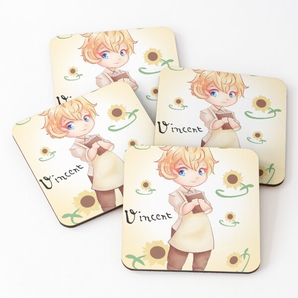 Item preview, Ikemen Vampire Vincent Van Gogh Art Print Card designed and sold by lexxxiexe.