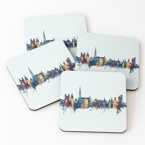 Item preview, Ulm Germany Skyline designed and sold by ArtPrints.