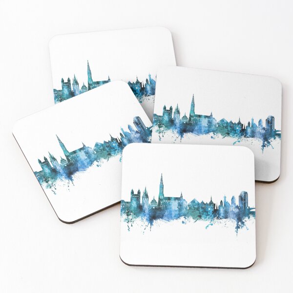 Item preview, Ulm Germany Skyline designed and sold by ArtPrints.