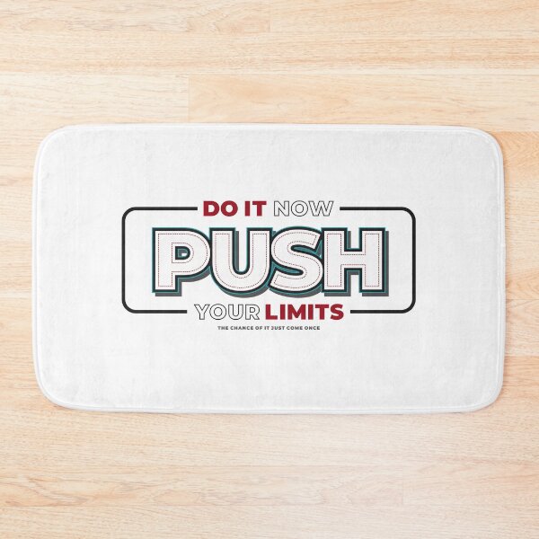 Item preview, Do it push your limits quote designed and sold by king's Outfit.