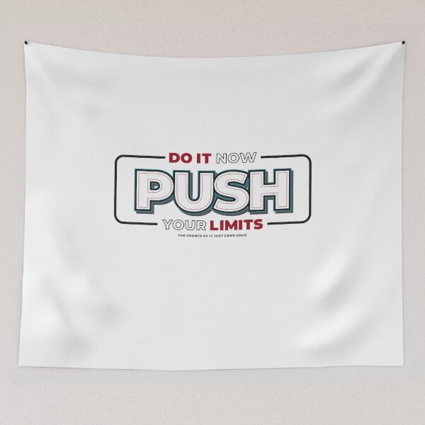 Item preview, Do it push your limits quote designed and sold by king's Outfit.