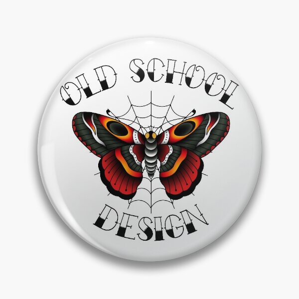 Item preview, Butterfly old school tattoo designed and sold by in2die.