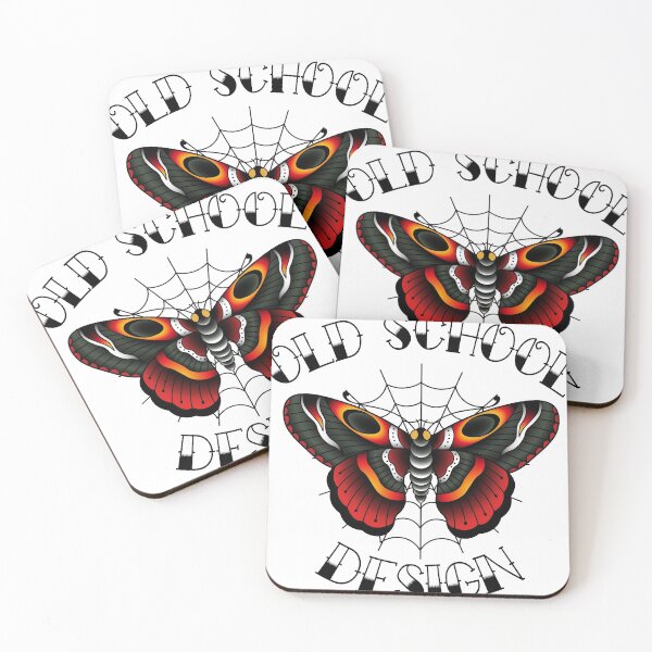 Item preview, Butterfly old school tattoo designed and sold by in2die.