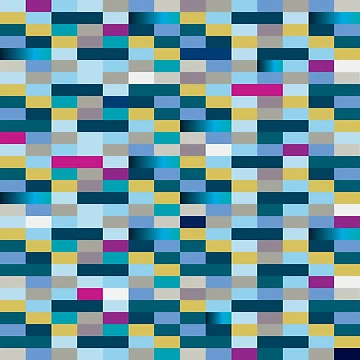 Artwork thumbnail, Minimalistic rectangular simple pattern by IngaDesign