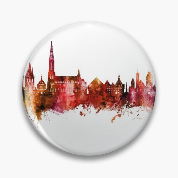 Item preview, Ulm Germany Skyline designed and sold by ArtPrints.