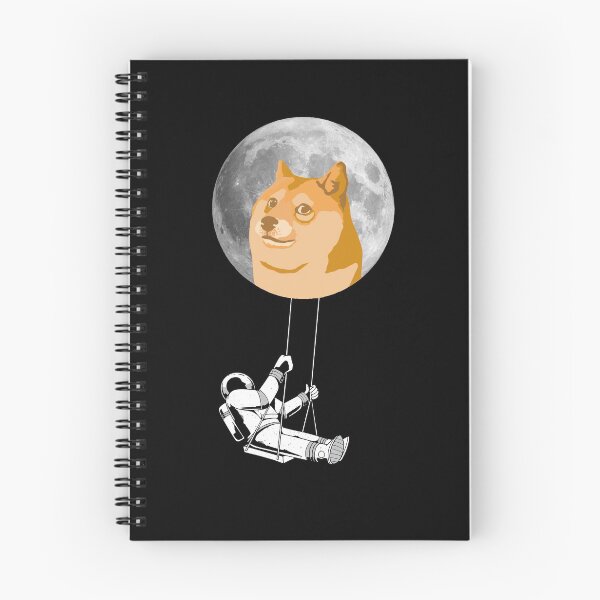 Item preview, Astronaut Swinging Dogecoin Crypto Doge To The Moon Gear designed and sold by DynamicDesign.