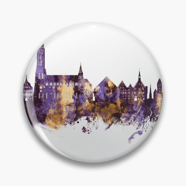 Item preview, Ulm Germany Skyline designed and sold by ArtPrints.