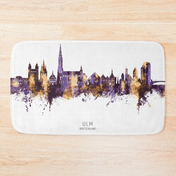 Item preview, Ulm Germany Skyline designed and sold by ArtPrints.