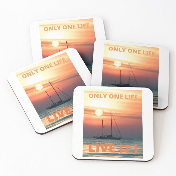 Item preview, Only one life, Live it! designed and sold by OM-Merchandise.