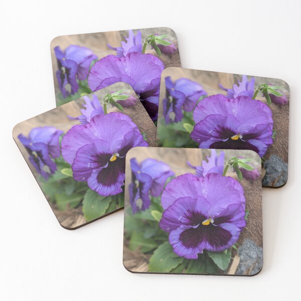 Item preview, Purple Pansy flower  designed and sold by SaltedFreckles.