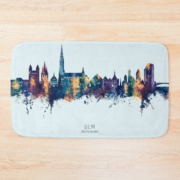 Item preview, Ulm Germany Skyline designed and sold by ArtPrints.