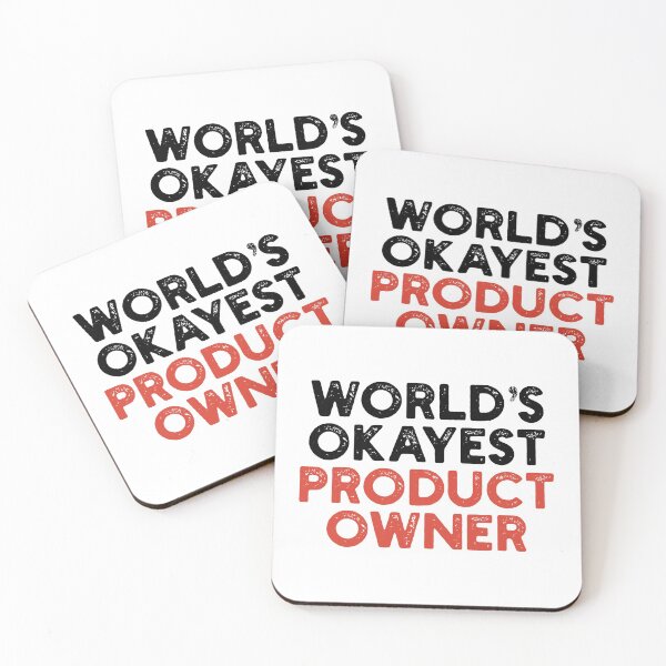 Item preview, World's Okayest Product Owner designed and sold by Tech-e-Tees.