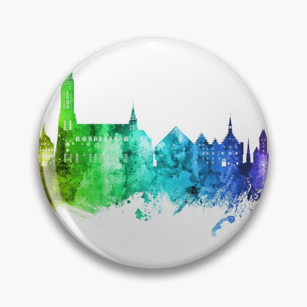 Item preview, Ulm Germany Skyline designed and sold by ArtPrints.