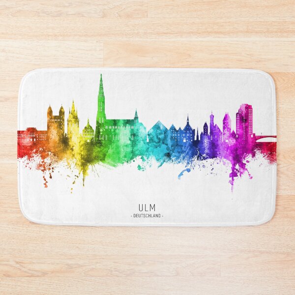 Item preview, Ulm Germany Skyline designed and sold by ArtPrints.