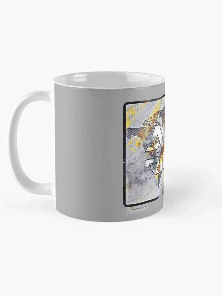 Thumbnail 5 of 6, Coffee Mug, ADV Rider Sticker designed and sold by OuterShellUK.