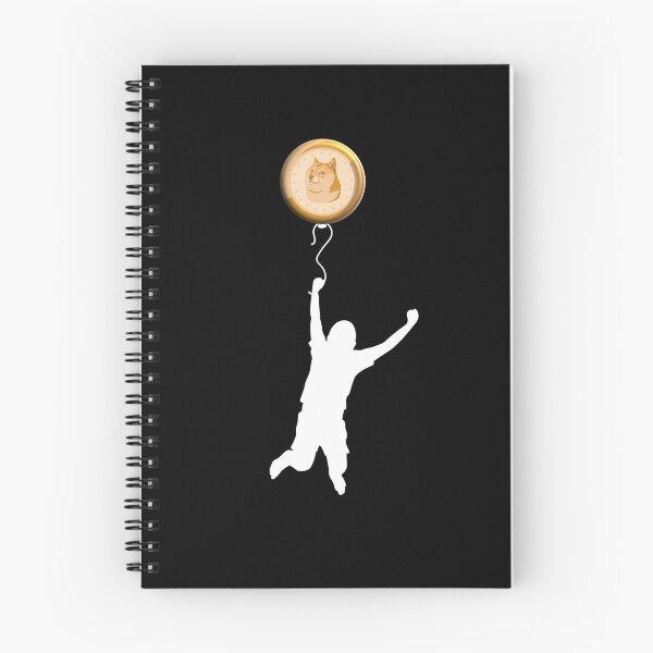 Item preview, Kid Hanging From Dogecoin Balloon Cryptocurrency Dogecoin Gear designed and sold by DynamicDesign.