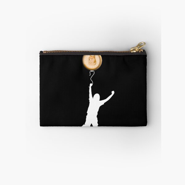 Artikelvorschau, Kid Hanging From Dogecoin Balloon Cryptocurrency Dogecoin Gear entworfen und verkauft von DynamicDesign.